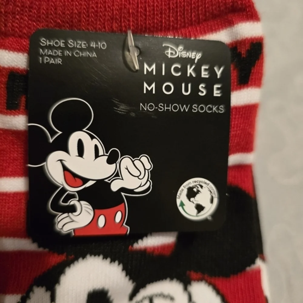 Disney Hello‎ Kitty Mickey Mouse Jack Skellington Womens No Show Socks NWT 4-10